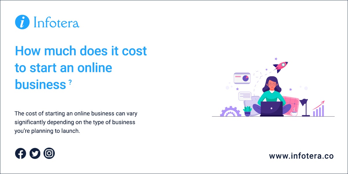 How much does it cost to start an online business?
