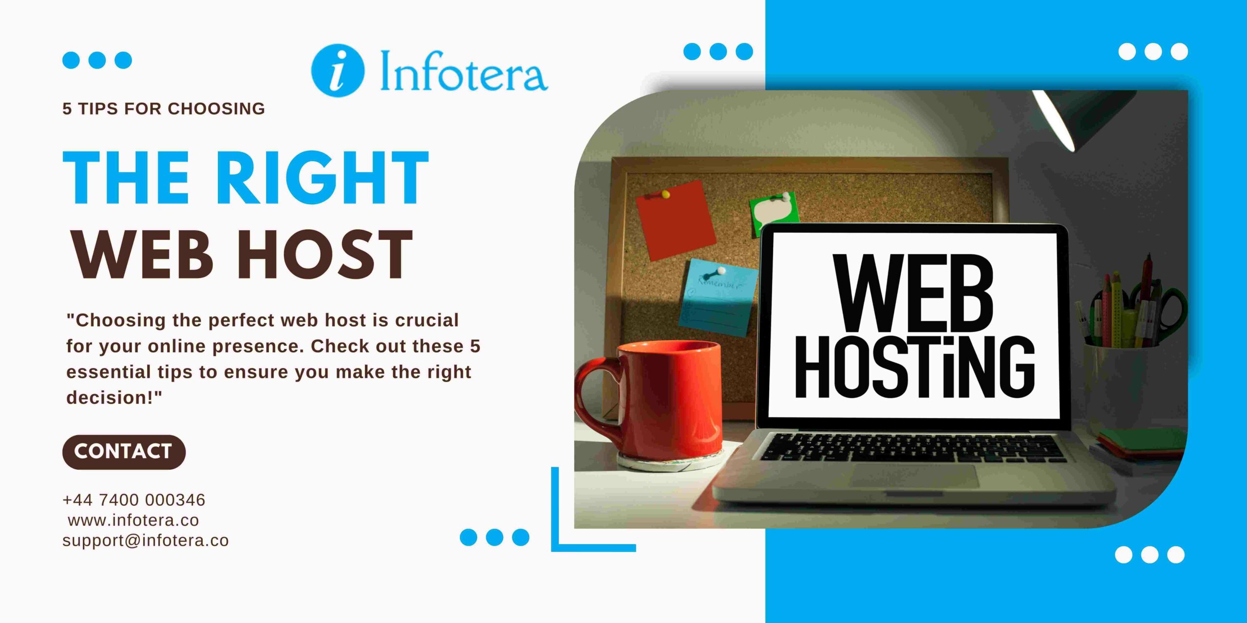 5 Tips For Choosing The Right Web Host